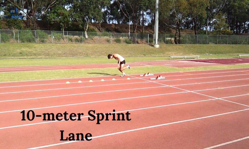 10-meter-sprint-lane