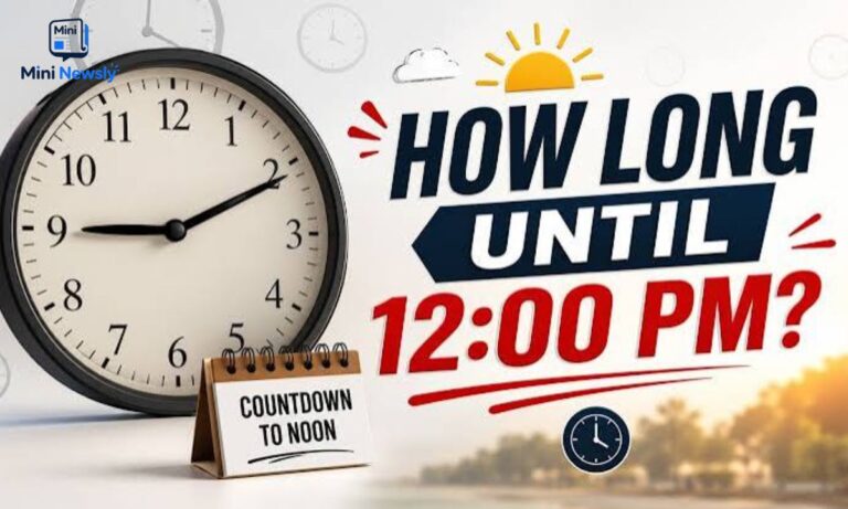 How Long Until 1200 PM
