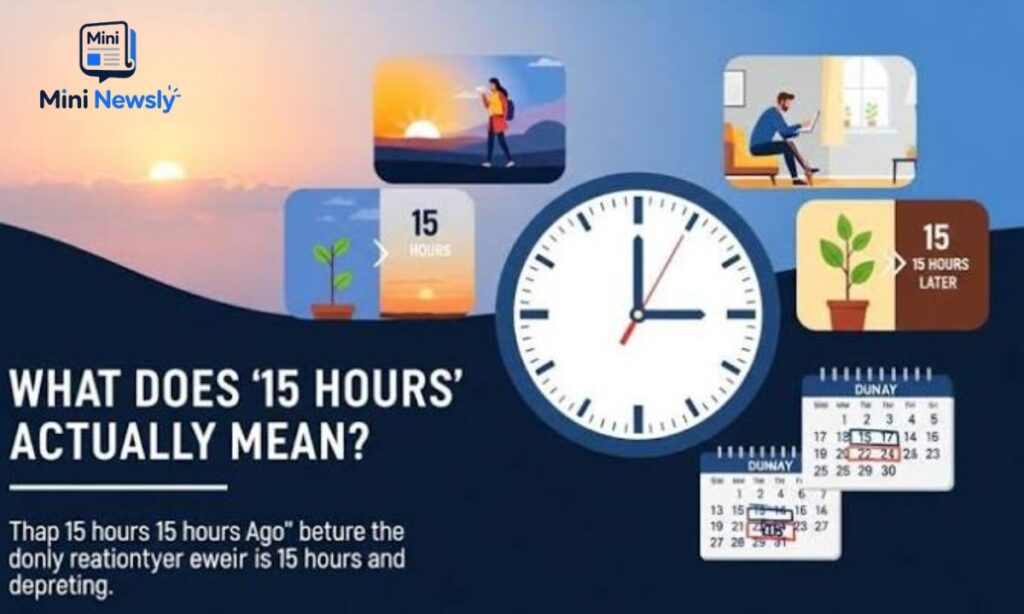 What Time Was It 15 Hours Ago