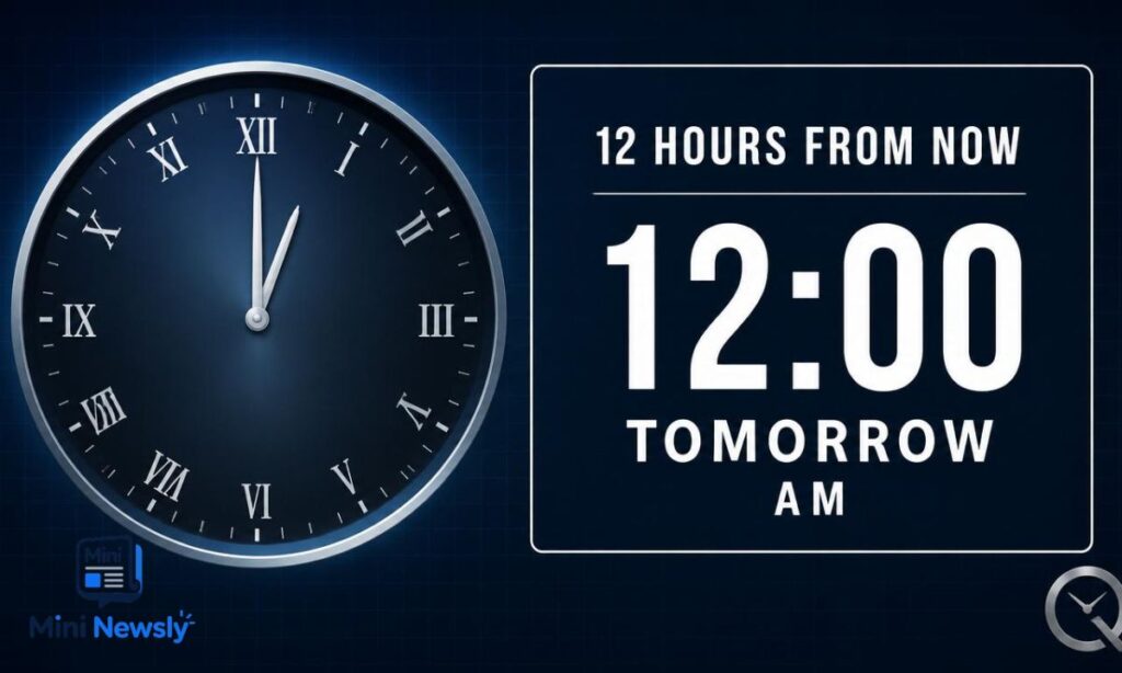 What Time Was It 12 Hours Ago