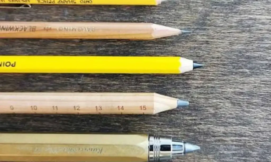 A Standard Pencil Lead, About 6mm Thick
