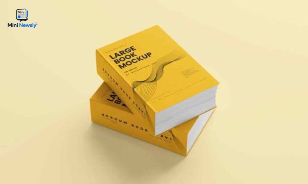 A Large Hardcover Book (Tall Format)