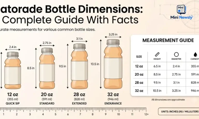 Gatorade Bottle Dimensions A Complete Guide With Facts