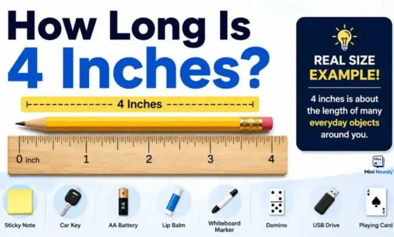 How Long Is 4 Inches 15 Common Things to Compare