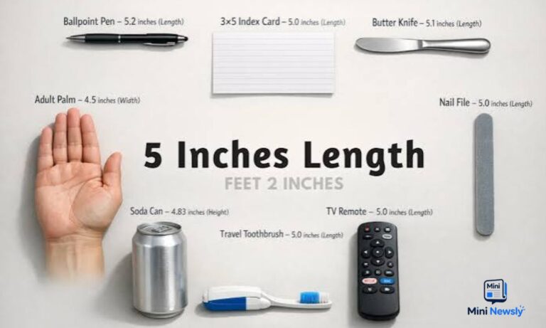 How Long Is 5 Inches 16 Everyday Objects That Are About 5 Inches