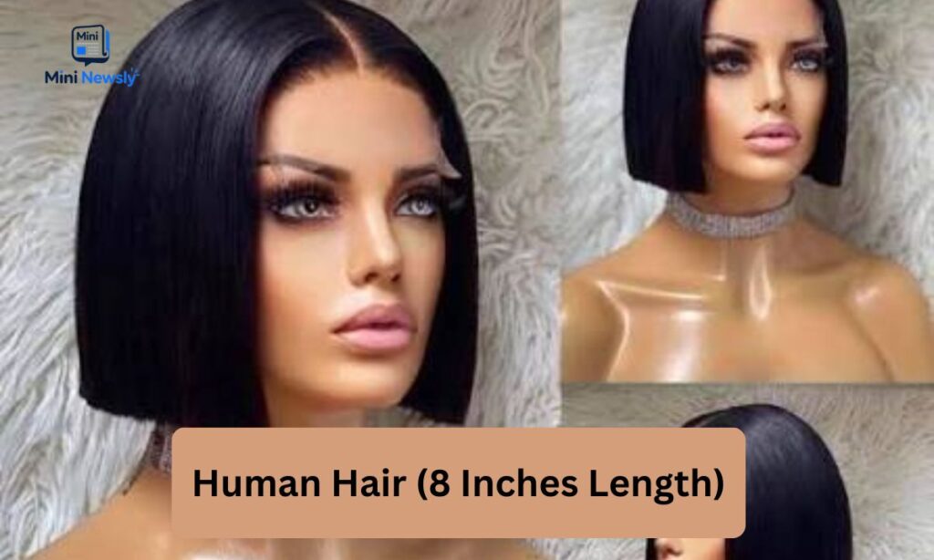 Human Hair (8 Inches Length) 