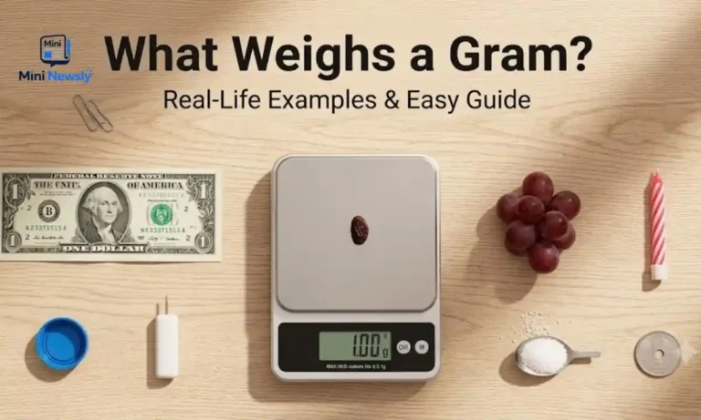 What Weighs a Gram Everyday Objects That Weigh 1 Gram