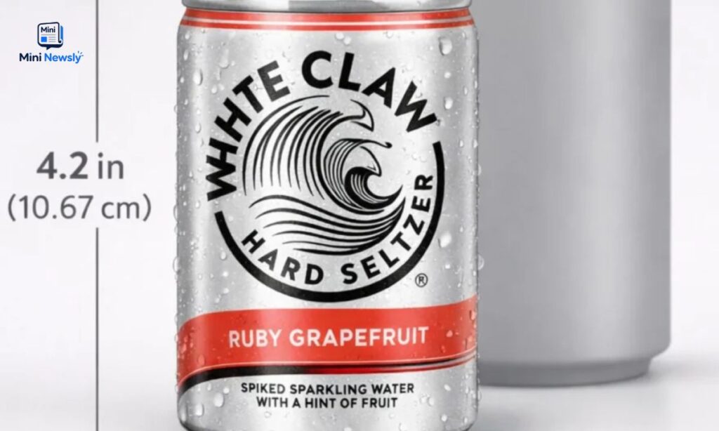 White Claw Can Size